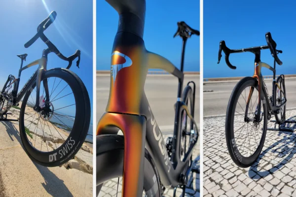 Pinarello Dogma F SRAM RED ETAP AXS – LUXTER RED GOLD